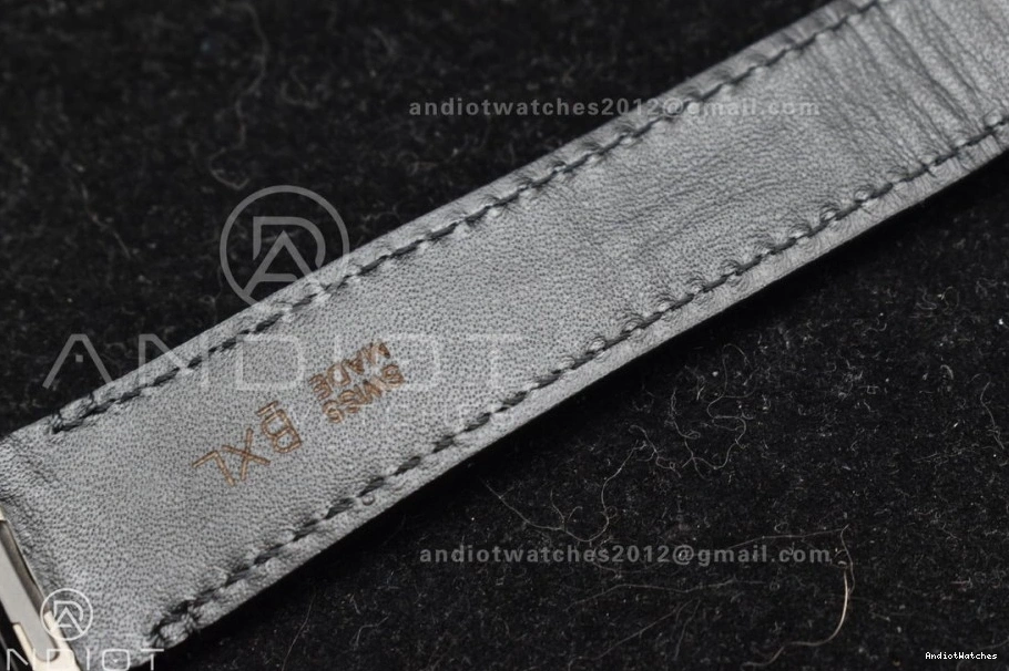on Strap BVF Black 1046 Cartier MIYOTA de Black 1:1 Dial ZeroBulk Best 40mm Santos Edition Leather PVD 0415